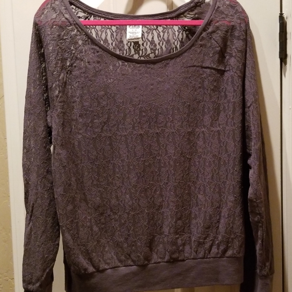 Pink Lace Top - Picture 3 of 4